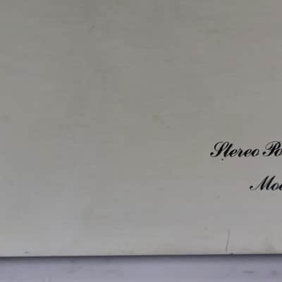 Vintage BGW 500D Mono/Stereo Power Amplifier image 2