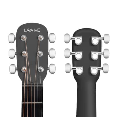 Refurbished LAVA ME play Smart Guitars HILAVA 2.0 System Acoustic Electric Guitar,Right Handed 6 Steels String Acustica Guitarra For Adults & Teens & Beginner (36', LITE BAG,Nightfall & Frost White) image 5