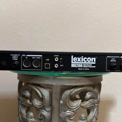 Lexicon MX200 Dual Reverb Effects Processor 2010s - Black/Blue; MINT CONDITION [SCROLL DOWN FOR GREAT SAMPLE VIDEO] image 6