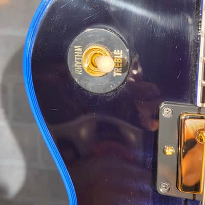 Gibson 2024 Custom Shop Les Paul Custom Blue Widow w/ OHSC - Small Headstock Repair image 12