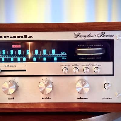 πΆβ¨ Marantz 2226 Vintage Stereo Receiver w/ Original Wood Case (WC-22) β Warm White LED, Cleaned, Tested & Working image 7