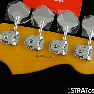 LEFTY Fender American Professional II Precision P BASS NECK +TUNERS, '63 C Maple image 6