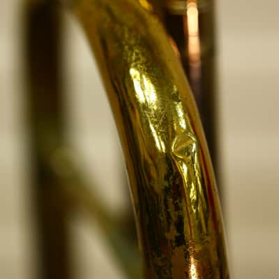 C.G. Conn Ltd. 72H Bass Trombone 1960-1961 - Lacquered Brass image 4