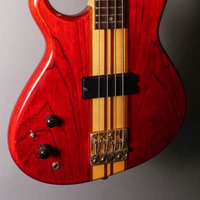Aria SB-600 Left Handed 1984 Paduak Red image 2