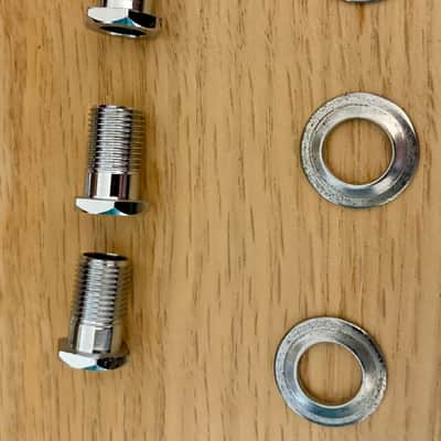 Tuning Heads (3) For Electric Guitars, In-Line Style, Right Handed (Chrome) image 10