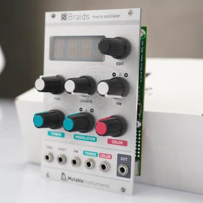 Mutable Instruments Braids Eurorack Module w/ Box & Tiptop Stackcables #58561 image 8