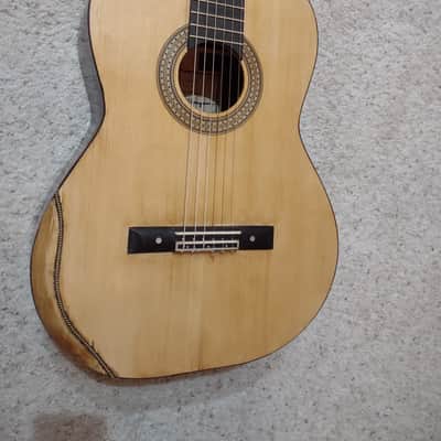 2021 Robert E Thompson Arm bevel Classical guitar - for more details go to www.ThompsonClassicalGuitars.com - French polish image 1
