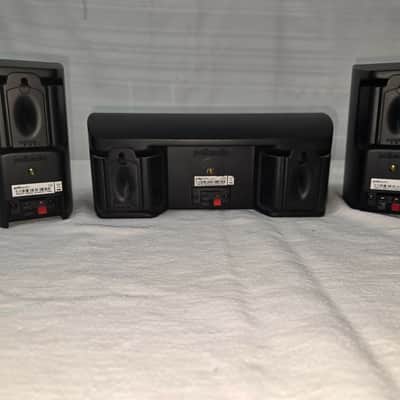 Polk RM-6751 Bookshelf Speakers & RM6752 Center Speaker - Black image 2