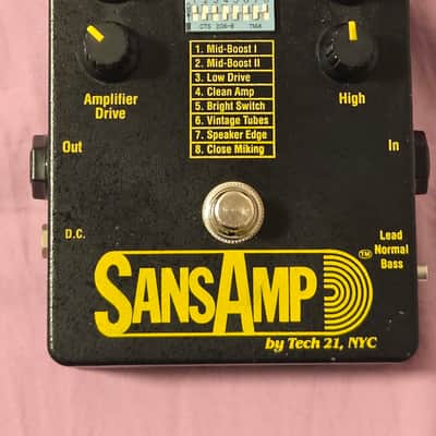 Tech 21 SansAmp Classic - Early Version With Original Power Supply image 2