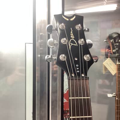 Dean Evo XM Electric Guitar 2010s - Transparent Black image 3