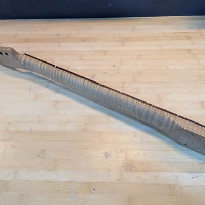 Roasted AAA Flame Maple Telecaster Tele Neck image 4