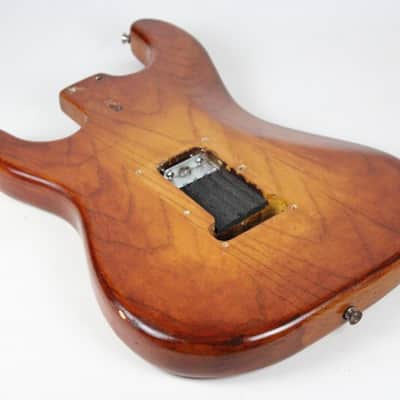 1978-1979 Vintage Fender Stratocaster 3-Bolt Ash Body Stripped 1970's Guitar image 4