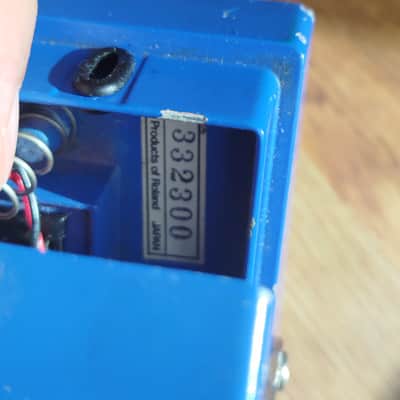 Boss CS-2 Compression Sustainer (Black Label) 1981 - 1989 - Blue image 2