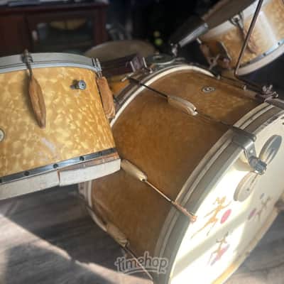 Ludwig Vintage 1940’s - Crystal pearl image 6