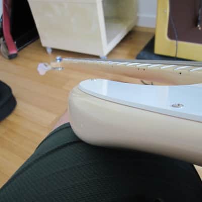 Squier Vintage Modified 50's Precision 2014 Vintage Blonde image 7