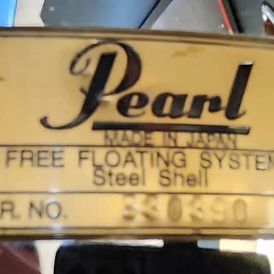 STUDIO SALE! Pearl Free Floating COS Snare 1983 Japan image 12