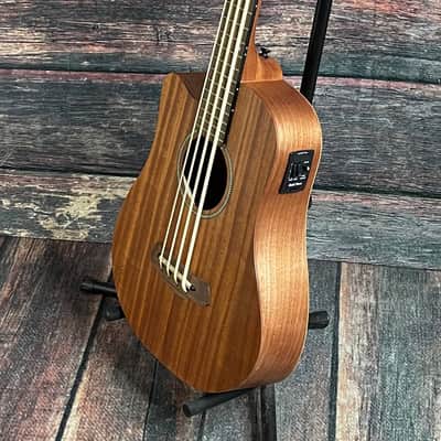 Gold Tone Left Handed M-Bass 23 Inch Scale Short Scale Acoustic Electric Micro Bass image 3
