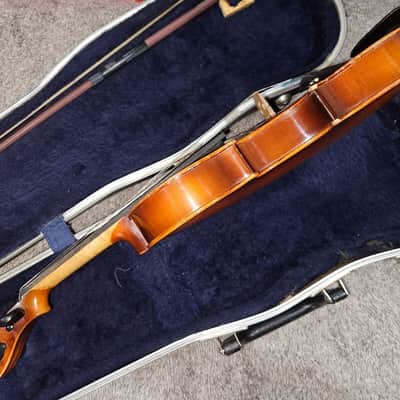 Suzuki Etude model 220 size 1/4 Violin, Japan w/ case & bow, Very Good Condition image 8