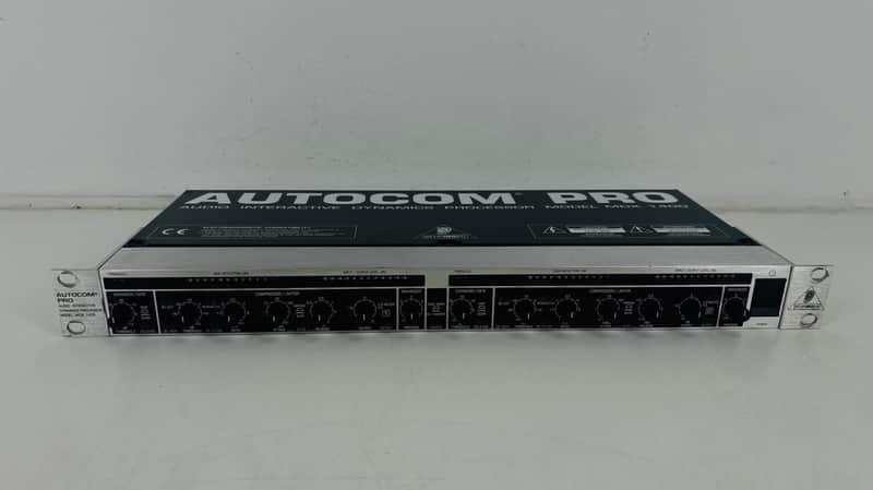 Behringer AUTOCOM PRO MDX1400 - 2-Channel Compressor / Expander / Gate - No PSU image 1