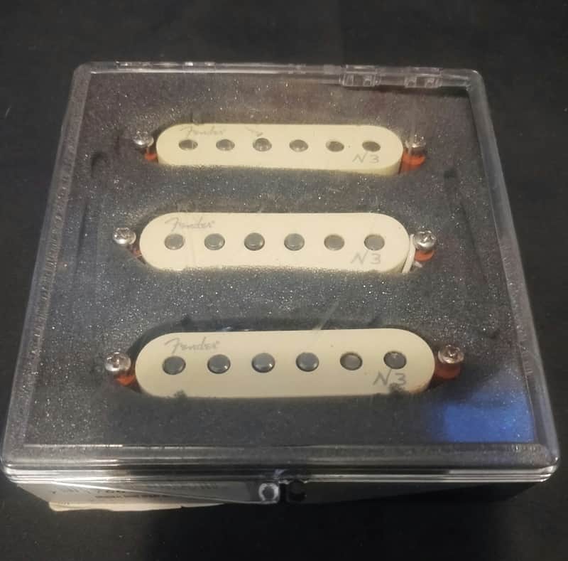 Fender N3 SINGLE COIL SET 2010 s - PEARL WHITE image 1