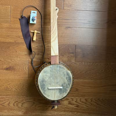 Barry Banjo #503 Left -Handed fretless Gourdie 5 string 2026 - Mahogany neck with oil finish image 1