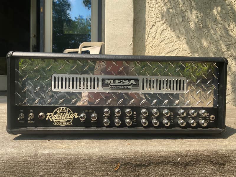 Mesa Boogie Dual Rectifier Solo Head 2-Channel 100-Watt Guitar Amp Head