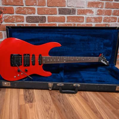 Jackson USA Custom Shop Soloist Student Ferrari Red 1985 w/Hard Shell Case image 2