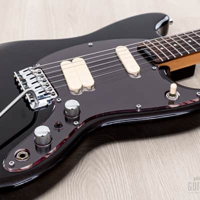 1991 Levinson Blade MG-2 Offset Electric Guitar Trans Black w/ Active EQ/Boost, Japan image 6