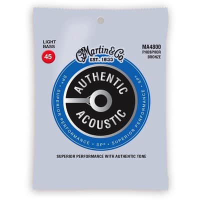Martin Authentic Acoustic SP Bass Strings Light 45-100 image 1