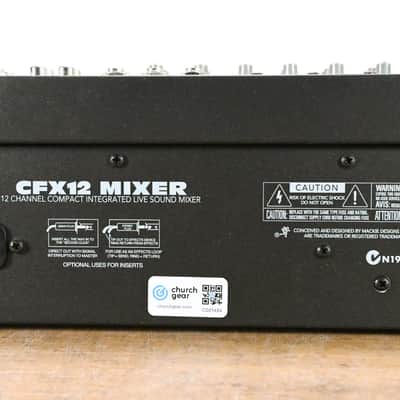 Mackie CFX12 12-Channel Compact Mixer CG014X4 image 13