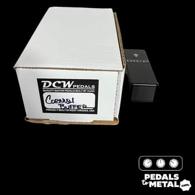 DCW Pedals Cornish Style Buffer Black-x10896 image 5