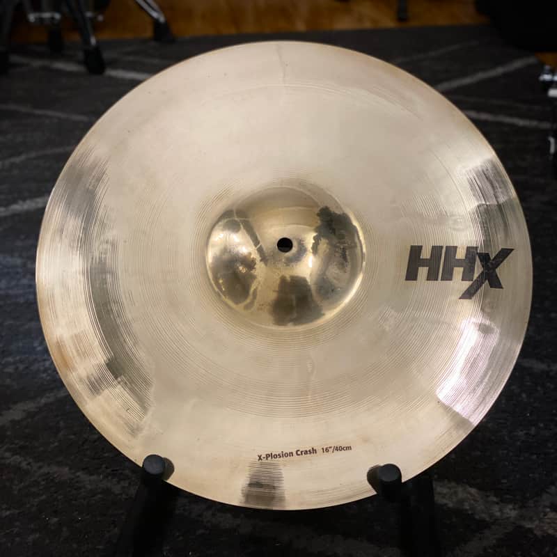 Sabian 16" HHX X-plosion Crash Cymbal 2001 - Present - Brilliant image 1
