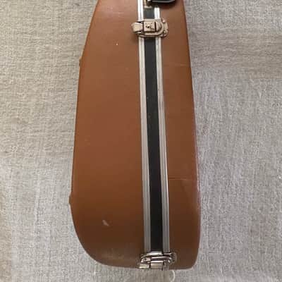 Vintage 1970's Ovation Deep Bowl Acoustic Guitar Case Round Back Brown USA - No Guitar CASE ONLY image 6