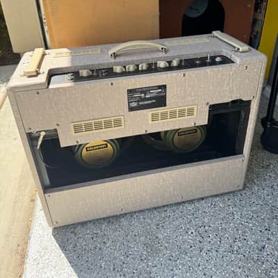 Vox AC30HW2 Hand-Wired 2-Channel 30-Watt 2x12" Guitar Combo 2010 - 2019 - Fawn - Greenbacks image 4