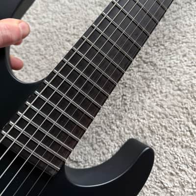 ESP LTD M-7 HT Black Metal - Black Satin image 5