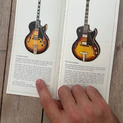 1970 Gibson Electric Acoustics Guitars Price List Catalog Rare Vintage image 5