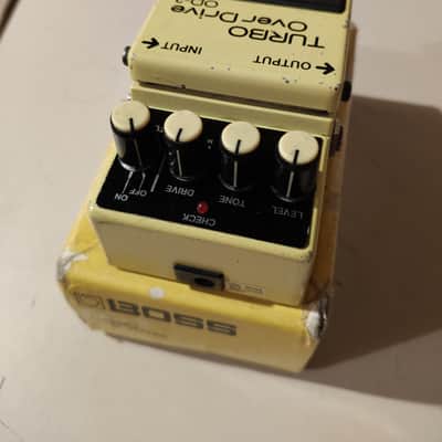 Boss OD-2 Turbo OverDrive (Black Label) 1985 - 1988 - Yellow image 3