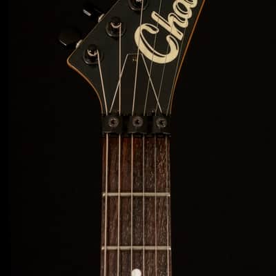 Charvel 375 Deluxe with Rosewood Fretboard 1989 - Metallic Black image 6