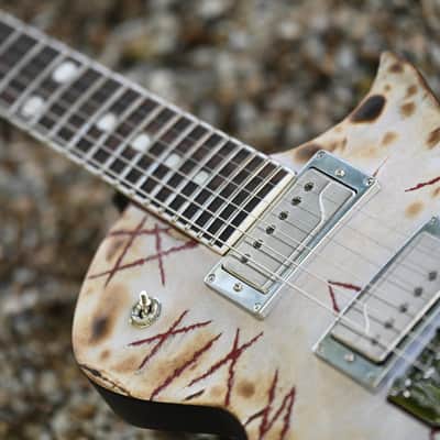 ESP E-II RZK-II Burnt Richard Z Signature - Distressed & Burnt image 9