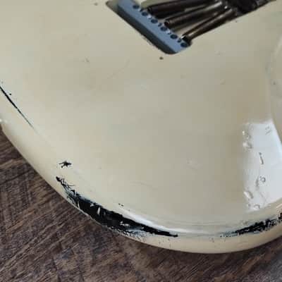 MyDream Stratocaster Custom Built - Aged White over Black Paisley - Dreamsongs image 9