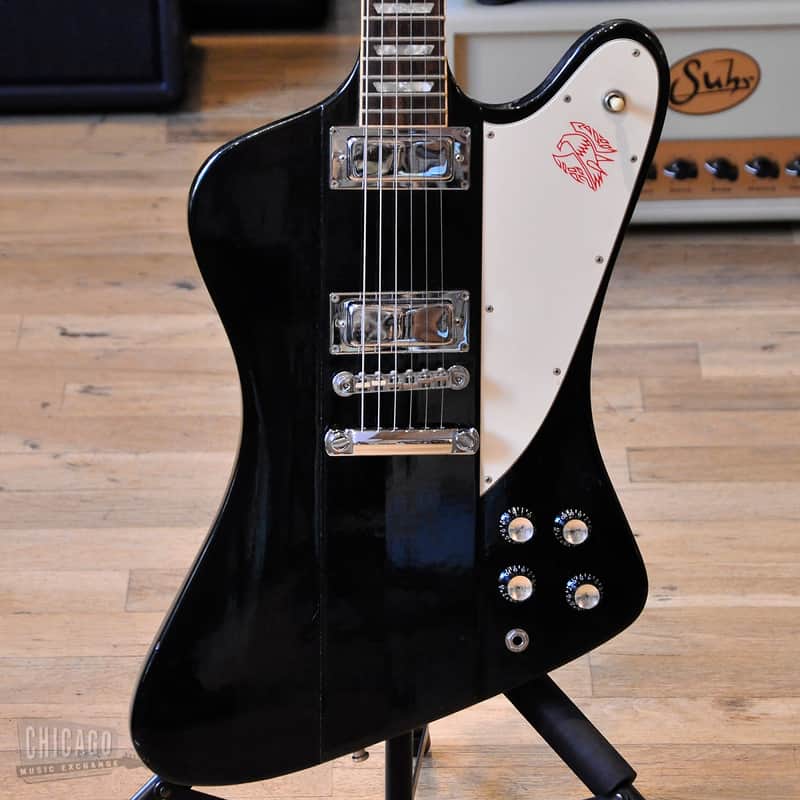 Gibson Firebird V 1995 Black | Reverb