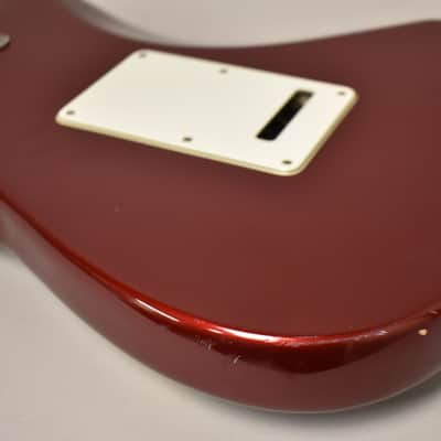 1987 Fender Standard Stratocaster USA Candy Apple Red w/HSC image 13