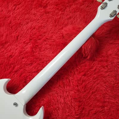 Burny RSG-60 '63 Revival Series - SG Standard - 1988 - White - Original VH-3 Pickups - Made In Japan MIJ image 15