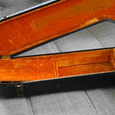 Gibson Lifton Hard Case For Gibson ES-335/345/355/330 1960s - Black/Orange image 10