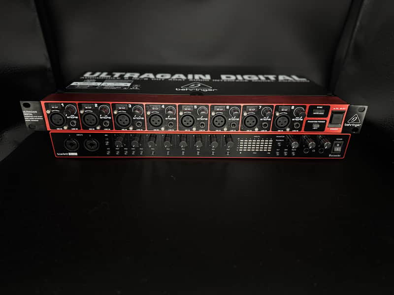 Focusrite 18|20 3rd gen + Behringer ADA8200 Combo image 1