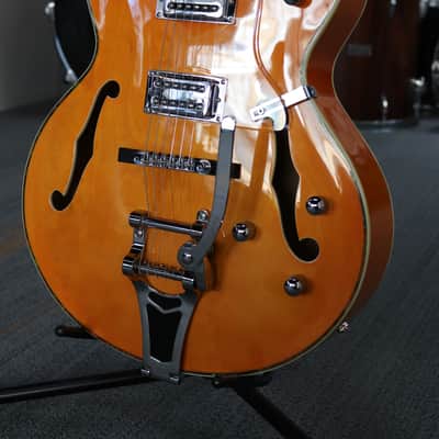 Harley Benton BigTone Trem Vintage Orange Electric Guitar - w/HSC image 7