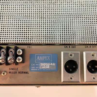 Ampex MX-10 Tube Mixer Mic Line Preamp MX10 MX35 Rare Vintage *read listing* image 9