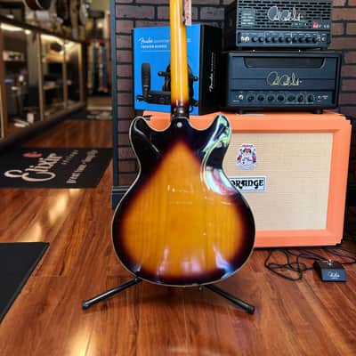 Johnson JS-500 ES335 style Tobacco Sunburst image 4