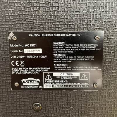 Vox AC15 C1 image 2