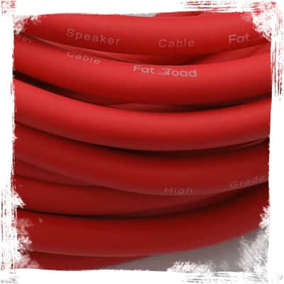 FAT TOAD 25ft 1/4" Speaker Cables (Red-FlexPRO Series) 2-Pack – Audio Patch DJ Cords with Male Jack Connectors, 12 AWG Wire for Amp & Studio Gear image 12